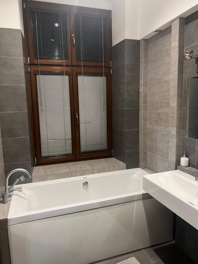 Nowoczesny 100M2 Apartament W Centrum Лодзь Экстерьер фото